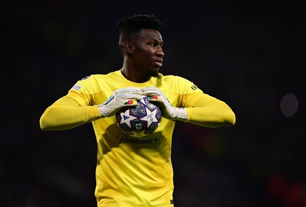 Andre Onana is a transfer target for Manchester United