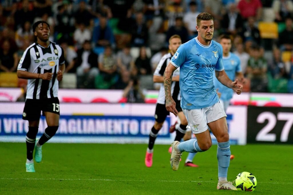 Sergej Milinkovic-Savic is a transfer target for Manchester United